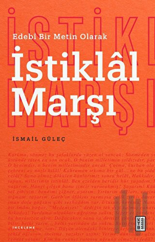 Edebî Bir Metin Olarak İstiklal Marşı | Kitap Ambarı