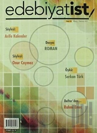 Edebiyatist Dergisi Sayı: 11 Mayıs - Haziran 2017