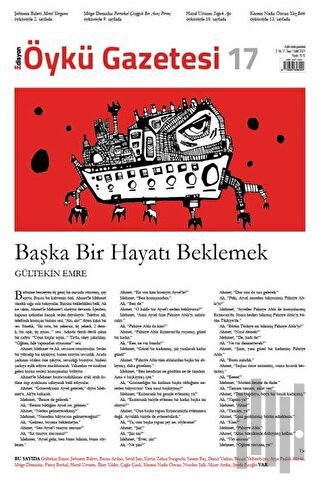 Edisyon Öykü Gazetesi Sayı: 17 Eylül 2021