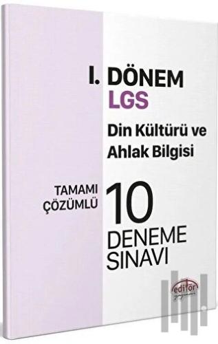 Editör Yayınları 8. Sınıf LGS Din Kültürü ve Ahlak Bilgisi 1. Dönem 10