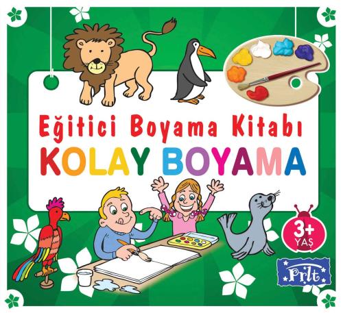 Eğitici Boyama Kitabı - Kolay Boyama | Kitap Ambarı