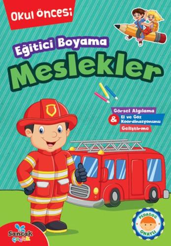 Eğitici Boyama - Meslekler | Kitap Ambarı