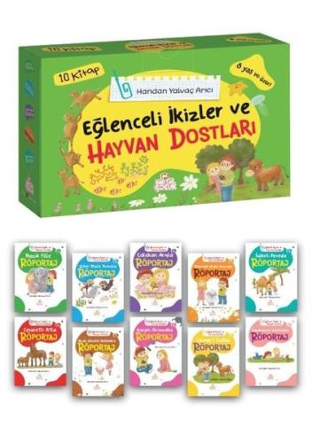Eğlenceli İkizler ve Hayvan Dostları | Kitap Ambarı