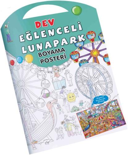Eğlenceli Lunapark Dev Boyama Posteri | Kitap Ambarı