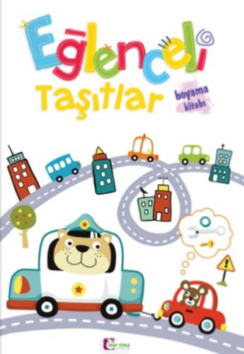 Eğlenceli Taşıtlar Boyama Kitabı | Kitap Ambarı