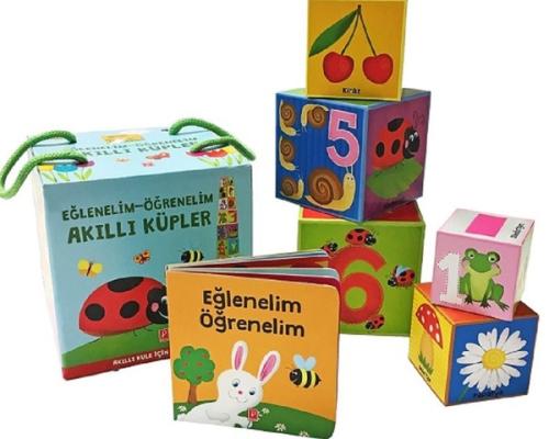 Eğlenelim-Öğrenelim Akıllı Küpler (Ciltli) | Kitap Ambarı