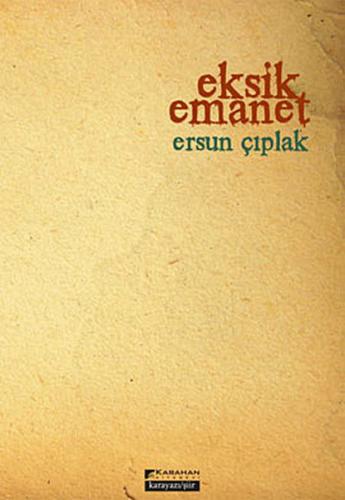Eksik Emanet | Kitap Ambarı