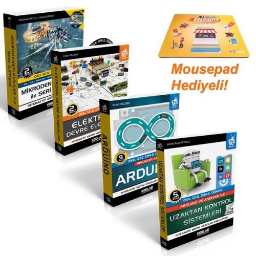 Elektronik Eğitim Seti (4 Kitap Takım) | Kitap Ambarı