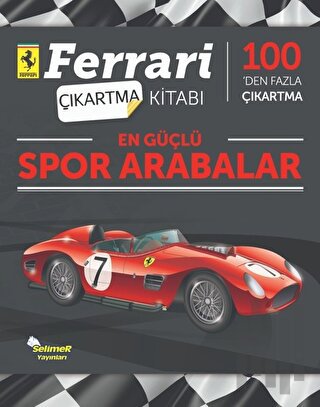 En Güçlü Spor Arabalar - Ferrari Çıkartma Kitabı | Kitap Ambarı