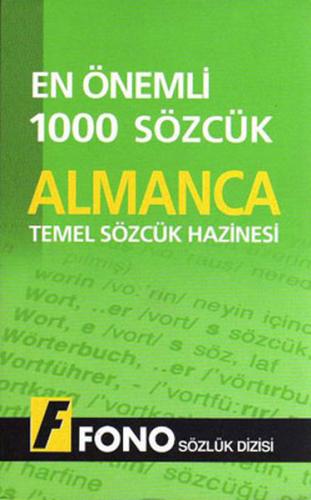 Almanca Temel Sözcük Hazinesi En Önemli 1000 Sözcük | Kitap Ambarı