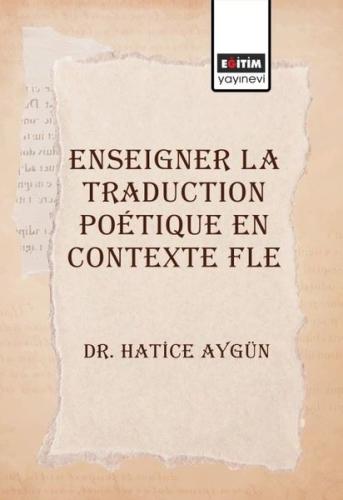 Enseigner La Traduction Potique En Contexte Fle