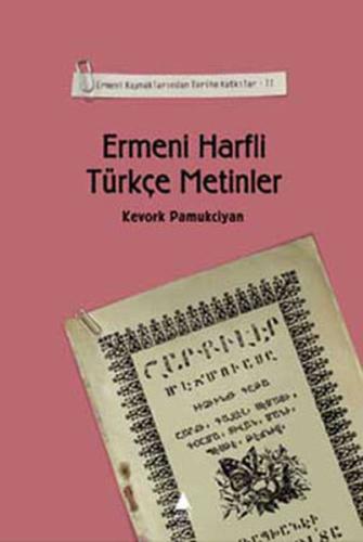Ermeni Harfli Türkçe Metinler | Kitap Ambarı