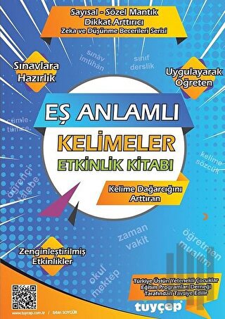 Eş Anlamlı Kelimeler Etkinlik Kitabı