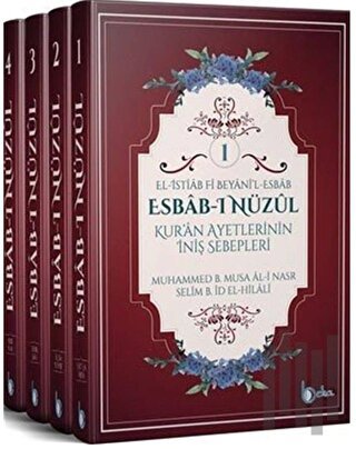 Esbab-ı Nüzul - Kur'an Ayetlerinin İniş Sebepleri (4 Cilt Takım) (Cilt