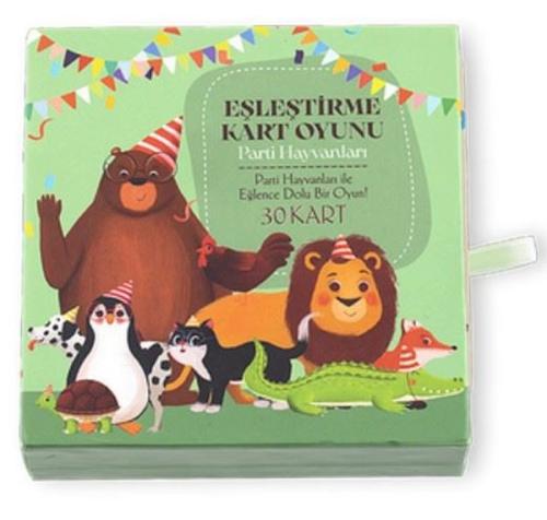 Eşleştirme Kart Oyunu - Parti Hayvanları - 30 Kart