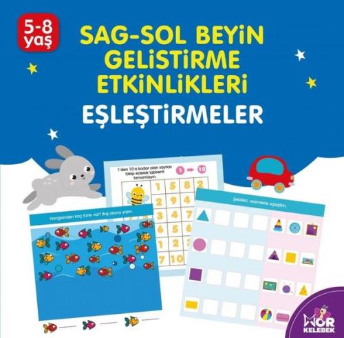 Sağ-Sol Beyin Geliştirme Etkinlikleri Eşleştirmeler | Kitap Ambarı