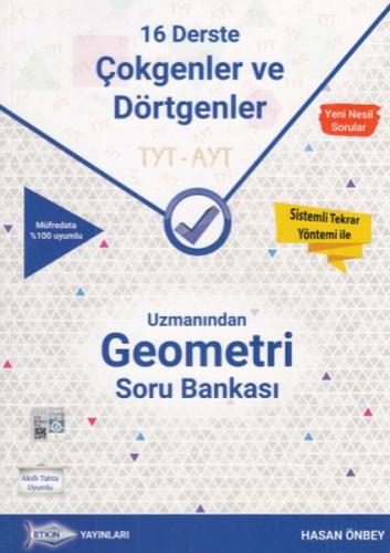 Etkin TYT - AYT Uzmanından Geometri Soru Bankası 16 Derste Çokgenler ve Dörtgenler (32,00 TL)