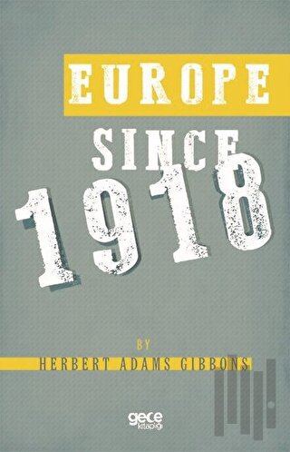 Europe Since 1918