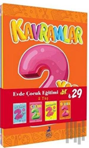 Evde Çocuk Eğitimi Seti 2 Yaş (4 Kitap Takım)