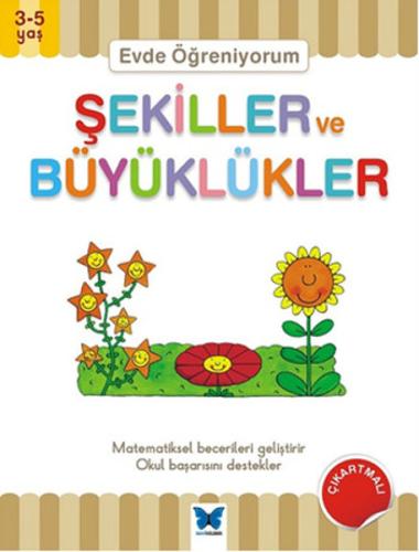 Evde Öğreniyorum - Şekiller ve Büyüklükler | Kitap Ambarı