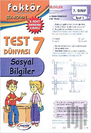 Faktör 7. Sınıf Sosyal Bilgiler Test Dünyası | Kitap Ambarı