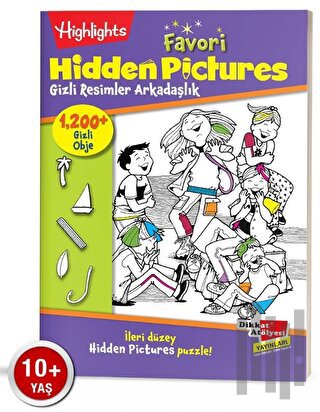 Favori Hidden Pictures - Arkadaşlık Puzzle (Tek Kitap) | Kitap Ambarı