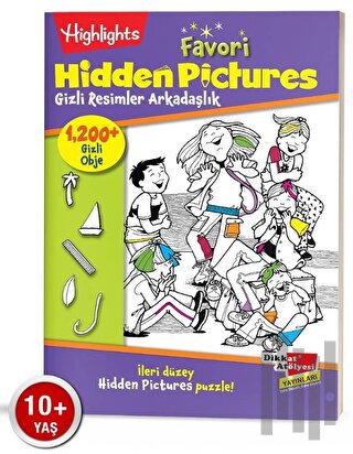 Favori Hidden Pictures - Arkadaşlık Puzzle (Tek Kitap)