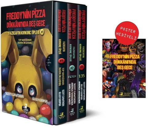 Fazbear'in Korkunç Tipleri 3 Kitap Set | Kitap Ambarı