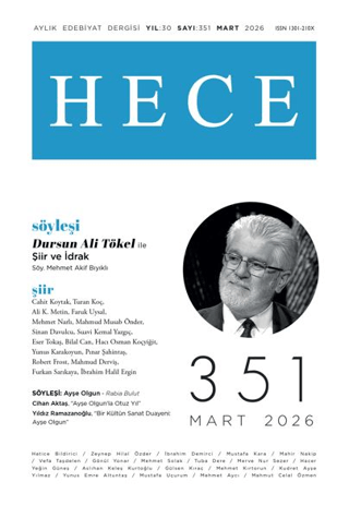 Hece Dergisi - Sayı 351 Mart 2026
