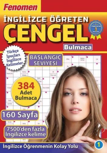 Fenomen İngilizce Öğreten Çengel Bulmaca Başlangıç Seviyesi | Kitap Am