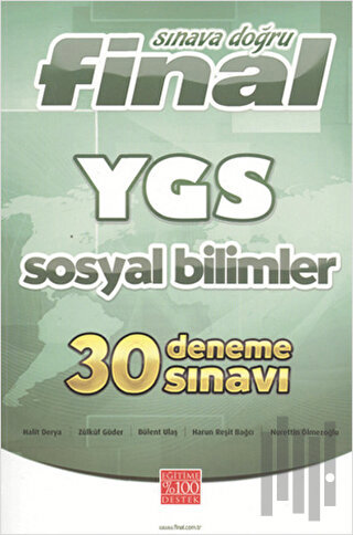 Final Sınava Doğru YGS Sosyal Bilimler 30 Deneme Sınavı