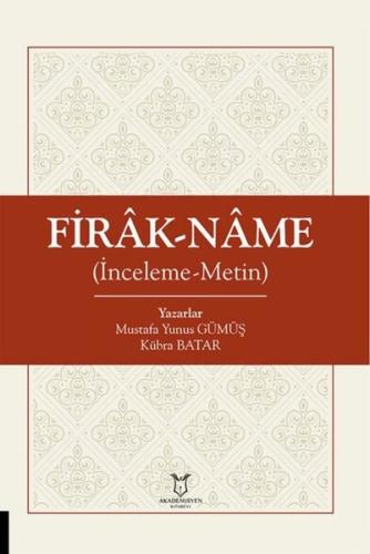 Firak-Name İnceleme Metin