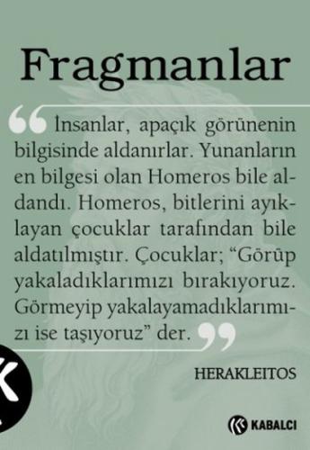 Fragmanlar | Kitap Ambarı