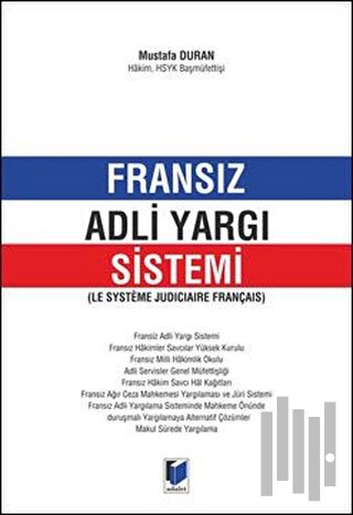 Fransız Adli Yargı Sistemi