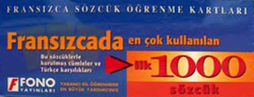 Fransızcada İlk 1000 Sözcük Kartları | Kitap Ambarı