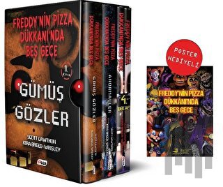 Freddy'nin Pizza Dükkanı'nda Beş Gece Serisi Seti (3 Kitap Takım) | Ki