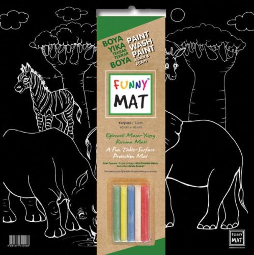 Funny Mat Black Yeryüzü (Tebeşirli) | Kitap Ambarı
