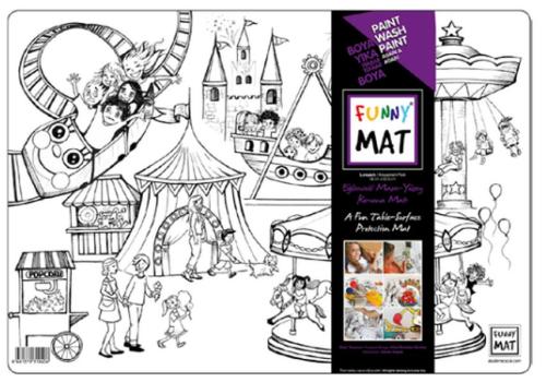 Funny Mat- Lunapark - 33,5x48cm | Kitap Ambarı