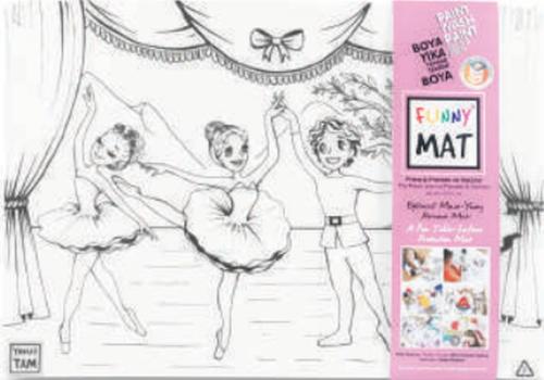 Funny Mat - Prens İle Prenses Ve Dansçılar 33,5 x 48 cm | Kitap Ambarı
