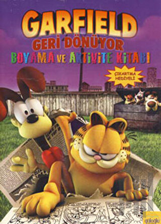 Garfield Geri Dönüyor Boyama ve Aktivite Kitabı | Kitap Ambarı