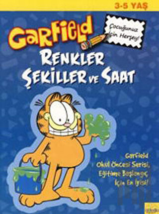 Garfield - Renkler Şekiller ve Saat | Kitap Ambarı