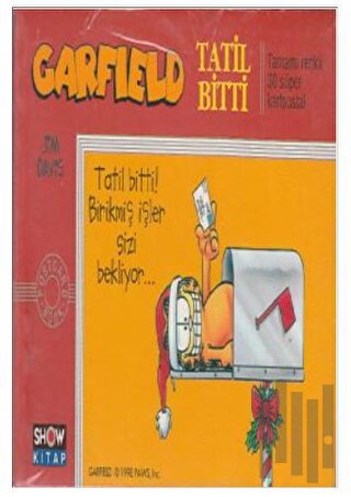 Garfield Tatil Bitti | Kitap Ambarı