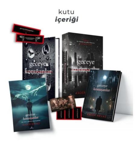 Geceye Konuşanlar 1 - Hediyeli Kutu (Ciltli) | Kitap Ambarı