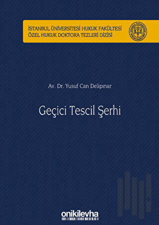 Geçici Tescil Şerhi (Ciltli)