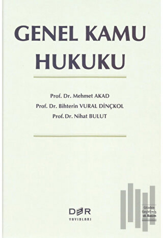 Genel Kamu Hukuku (Ciltli)