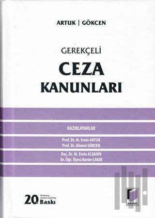 Gerekçeli Ceza Kanunları (Ciltli)