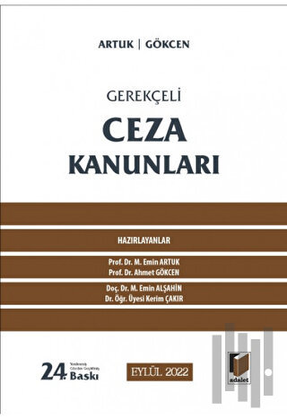 Gerekçeli Ceza Kanunları (Ciltli)