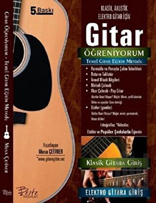 Gitar Öğreniyorum - Temel Gitar Eğitim Metodu | Kitap Ambarı