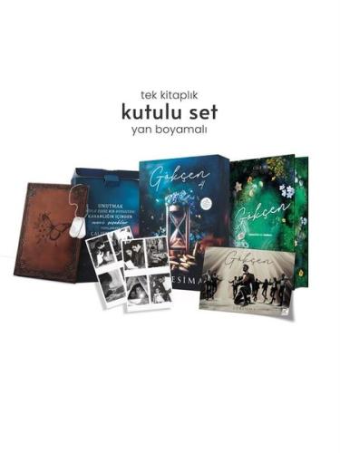 Gökçen 4 - Tek Kitaplık Yan Boyamalı Hediyeli Kutulu Set (Ciltli)