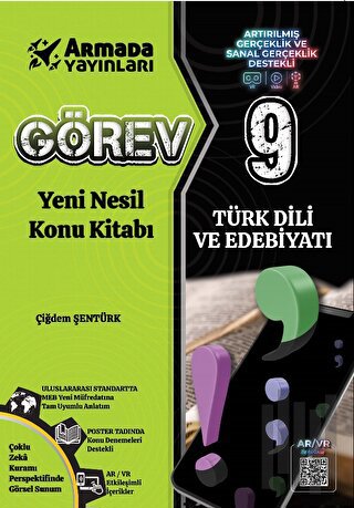 Görev 9. Sınıf Türk Dili ve Edebiyatı Yeni Nesil Konu Kitabı | Kitap A